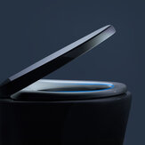 Diiib Multifunkcyjna deska toaletowa z kontrolą dźwięku 3D, oświetleniem nocnym LED i bidetem