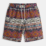 INCERUN Mens Hawaiian Style Playa Summer Sports Pantalones cortos Trunks 