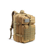 45Lタクティカルアーミーミリタリー3Dモールアサルトリュックサックバックパックアウトドアハイキングキャンプ旅行バッグ