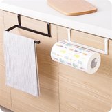 Towel Holder Hanging Kitchen Roll Paper Organizer Storage Rack Tissue Hanger