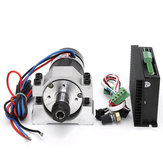 48V 500W Brushless Spindle DC Motor + WS55-220S Brushless Spindle Driver + Spindle Fixture Kit