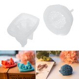 Molde de silicona 3D para pasteles Moldes para cupcakes y jabón Herramienta de repostería de chocolate DIY