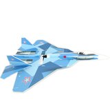 T-50 5mm PP 740mm Spannweite DIY RC Flugzeug Drone Scale Aircraft KIT Fixed Wing Trainer