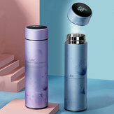 IPRee® 450ML Vacuum Cup Colorful Temperature Display Water Bottle Traveling 304 Stainless Steel Water Cup