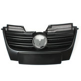 Calandre de grille de pare-chocs supérieur avant noir sport ABS pour VW Jetta MK5 2006-2010