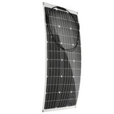 60W 18V 830*510*3MM Esnek PET Monokristal Solar Panel, Konektör ile