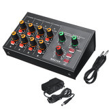 8 Kanäle Mini Portable Mixer Live Studio Audioaufnahme DJ Mixing Console
