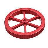 Creality 3D® 2 Stück Verbesserte große metallische rote Nivelliermutter für das Druckplattform-3D-Druckerteil