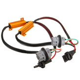 Pair T20 7440 LED Car Light Decoder Resistor Warning Canceller Error Free 50W 