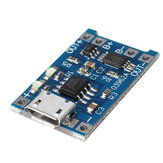 Geekcreit® Micro USB 3.7v 3.6V 4.2V 1A 18650 TP4056 Lithium Batterijlader Module Oplaadkaart Li-ion Voeding
