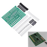 5pcs 15-channel LED Lantern Controller Kit SMD Component Soldering Skills Exercise Board Electronic Production DIY Kit