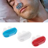 Anti-horkolás eszköz Szellőzési légzési orr szilikon klip Orr légzési készülék Hordozható utazási alvás horkolás megállító eszköz