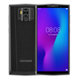 DOOGEE N100 Global Version 5.99 pulgadas FHD + 10000mAh NFC Android 9.0 21MP + 8MP Cámaras traseras duales 4GB RAM 64GB ROM Helio P23 Octa Core 4G Smartphone