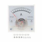 91C4 Class 2.5 Accuracy DC 50mA 100mA 500mA  0-5A 10A Ampere Analog Panel Meter Ammeter 