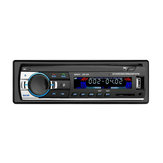 JSD520 Autoradio راديو السيارة 1 الدين 12V سيارة مشغل MP3 بلوتوث ستيريو AUX-IN FM USB مع التحكم عن بعد مراقبة