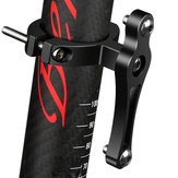Adaptador de soporte de montaje en manillar de aleación de aluminio para botella de agua de bicicleta