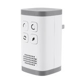 AC110-240V Plug-in Purificador de ar Gerador de Ozônio Ionizador Limpo Removedor de Odor de Grau Industrial Purificador de ar Gerador de Íons Negativos para Alergias Odor de Pó de Molde de Fumaça Animais de estimação
