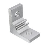 Machifit 5pcs Aluminium Angle Corner Bracket 90 Degree Corner Connector Bracket for 2020 3030 4040 Aluminum Extrusions
