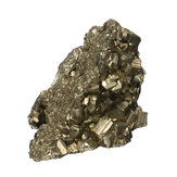 Pirita natural Calcopirita Cristales minerales Oro Adorno de piedras preciosas decoración 50-80g