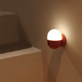 Luz noturna de LED Capsule Protable PIR Motion recarregável com ímã para parede, mesa e corredor