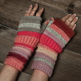 Цветные повседневные перчатки и варежки