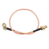 3PCS 25CM SMA cable SMA Male Right Angle to SMA Female RF Coax Pigtail Cable Wire RG316 Connector Adapter