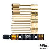 RJX 13 in 1 Hex Phillips Screw Nut Slotted Screwdriver for RC Airplane FPV Aircraft