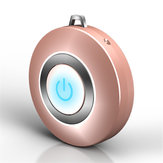 Colar purificador de ar portátil Bakeey Wearable Purificador de ar Necklace Mini com gerador de íons negativos, conector USB, baixo ruído, purificador de ar
