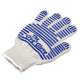 Oven Gloves Silicon BBQ Kitchen Heat Resistance Proof Mitts Hot Surface Handler 