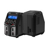 Chargeur d'Équilibre SKYRC T100 DUAL 5A 2X50W pour Batterie 2-4S LiPo/LiIon/LiFe/LiHV