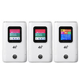 Roteador móvel wireless 4G Repetidor de wifi portátil Modem Display LCD Notificação SMS Power Bank de 5200mAh para carregar dispositivos eletrônicos Suporte para 10 dispositivos