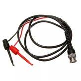 5 Stück DANIU BNC Male Plug Q9 zu doppelter Haken-Klammer-Prüfsonden-Kabel-Litzen