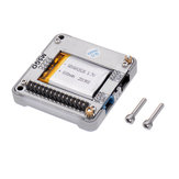 M5Stack® Batería Base de carga inferior Placa ESP32 Kit RFID USB-C magnético M5GO Batería Inferior con 500 mAh MIC / RGB LED Bar IoT
