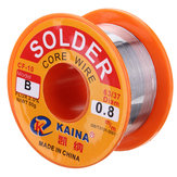 2Pcs 0.8mm 50g Rosin Core Solder 63/37 Tin Lead Flux Soldering Welder Iron Wire Reel