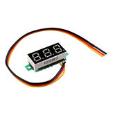 20pcs 0,28 Zoll Dreidraht-Digitalvoltmeter 0-100V Rote Anzeige Einstellbares Spannungsmesser