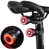 ANTUSI Q5 IP65 Smart Bicycle Bike Cycling Brake Taillight USB Rechargeable Rear Light Motorcycle