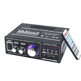 Amplificador de potencia estéreo Home HiFi AV-699BT Bluetooth 2CH de 400W Soporte para tarjeta de memoria USB Radio FM 220V