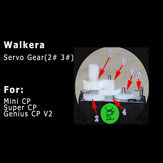 Engrenagem do servo Walkera para Mini CP/Super CP/Genius CP V2