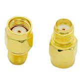5/10/20 pcs SMA Female to RP-SMA Male Adapter Connector Antenna Plug for RC Drone FPV System