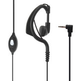 1,4 m-es kábel 2,5 mm-es kéz nélküli fülhallgató Mini Walkie Talkies-hez