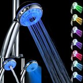 Tête de douche magique automatique avec lumières LED d'eau à 7 couleurs