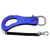 Stainless Steel Portable Fishing Lip Gripper tool with Missed rope