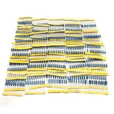 500 piezas 50 valores Kit de resistores de película de metal surtidos