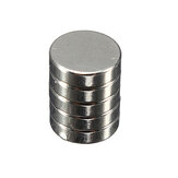 5 крепких круглых дисковых цилиндрических магнитов 8 мм x 2 мм