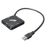 5Gpbs External Compact Portable USB 3.0 4-Port Hub