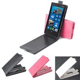 Up-Down Filp PU Deri Manyetik Koruyucu Kılıf için Nokia Lumia 920