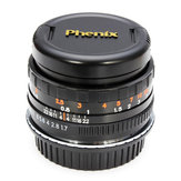 50mm f1.7 deuxième génération lentille de phenix pour objectif Canon EF appareil photo reflex numérique