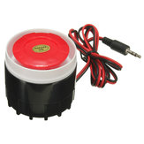 Sirene Mini com Fio para Sistema de Alarme Doméstico Sem Fio SZC-2574