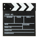 Režisér Video scény Film Clapperboard TV Movie Slate Film Cut Prop