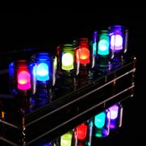 Geekcreit® DIY Aurora LED Renkli Işık Cube Kromatografi Camı Saat Kit